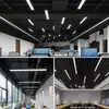 Tira de Luces LED Ultra Brillantes Sin Marco para Techo de Oficina, Tira de Luces Especial para Supermercado, Barbería, Lámpara Colgante Comercial