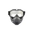 Máscara a Prueba de Viento Motocicleta Todoterreno Exterior Todoterreno Carretera Gafas Gafas Harley Máscara Máscara de Ciclismo a Prueba de Viento y Arena