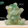 Adornos de Oso de Grava de Cristal Natural Transfronterizos Pegamento Oso Saludando Manualidades de Cristal Decoración del Hogar Regalos Al Por Mayor