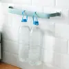 Estante para Toallas sin Taladro Estante para Toallas de Baño Gancho Estante Colgante para Baño Barra para Toallas de Inodoro Barra Colgante Estante de Almacenamiento Montado en la Pared