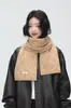 Cachecol de Lã 100% Feminino Estilo Pequena Fragrância Padrão Diamante Transfronteiriço Outono e Inverno Cachecol de Tricô Elegante e Quente Atacado para Casais