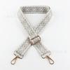 Nova alça de saco de estilo étnico de 3,8 centímetros diamante jacquard ajustável alongada alça de ombro acessórios de redução de carga de acessórios de redução de carga