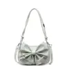 Bolso de Lazo con Forma de Corazón para Mujer 2025 Bolso Cruzado de Cadena de Moda Tendencia Diseño de Nicho Bolso de Hombro de Alta Gama