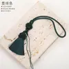 Cuerda Larga de Nudo Mandala para Colgar en el Coche Colgante de Borla Accesorio DIY Colgante Portaincienso Cadena