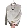 Atacado Outono Inverno Novo Moletom Casual Tie-dye Masculino Tendência Simples Carta Estampagem em Aço Gola Redonda Versátil Manga Longa Camada de Base