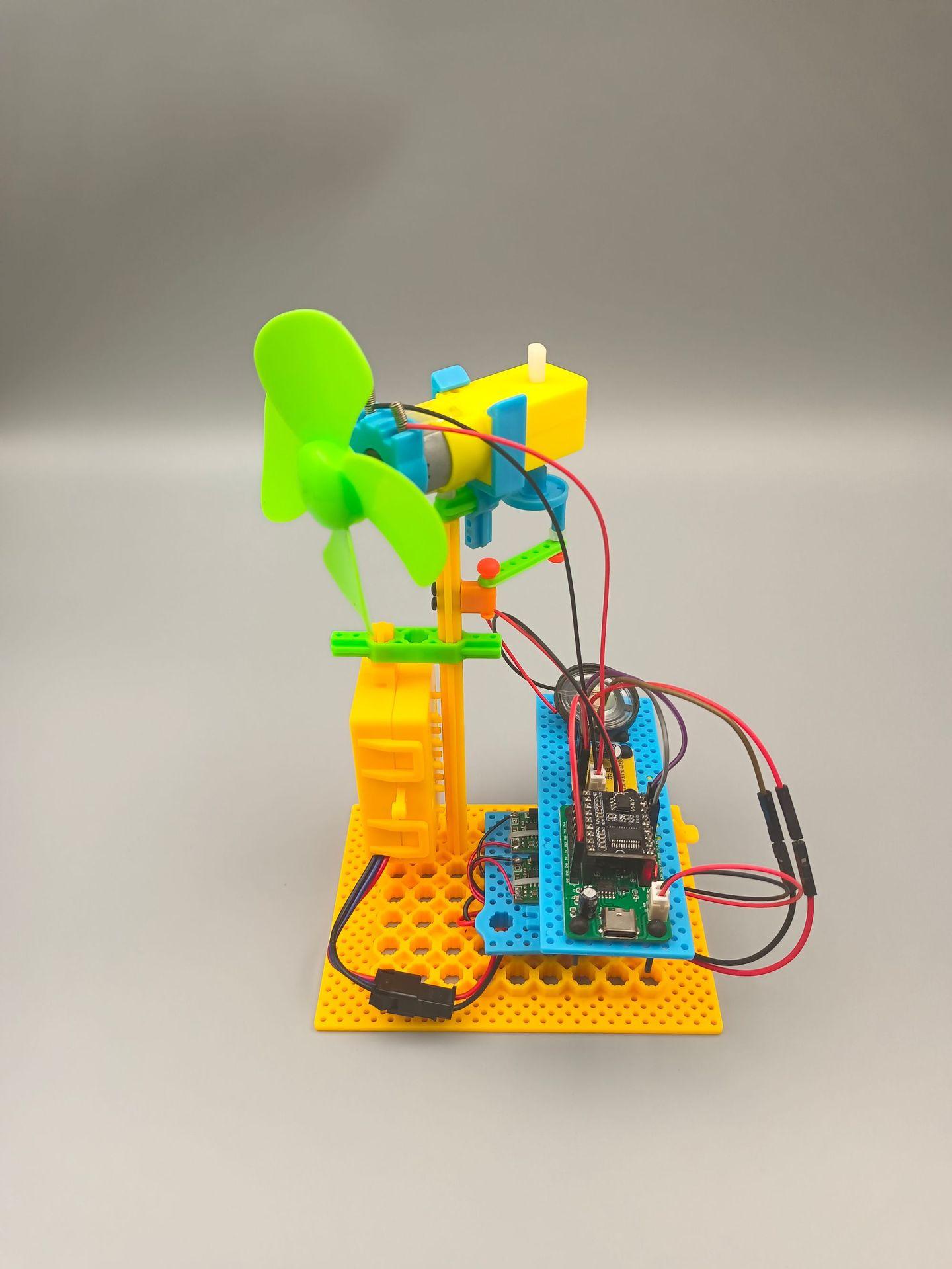 简易语音扇组装图3