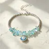 Pulseras de Nuevo Estilo Transfronterizas Europeas y Americanas de Gran Venta con Temática Marina, Collares Hechos a Mano de Conchas Coloridas, Joyería de Piedras Naturales al por Mayor