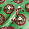 Caixa de presente de festa de Natal nova transfronteiriça grande 80g papel de embrulho de fundo para decoração de feriado atacado