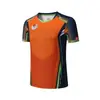 Uniformes Nuevos de Tenis de Mesa para Hombres y Mujeres, Playeras de Tenis de Mesa de Secado Rápido y Manga Corta, Uniformes de Entrenamiento para Competición de Estudiantes y Niños, Compra Grupal 23096