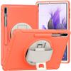 Adequado para Capa de Tablet Samsung Tab S9 S9Fe Tpu Alça de Mão PC Suporte Giratório S9Plus Capa Protetora