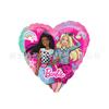 Globo de aluminio Barbie nuevo transfronterizo Barbie Barbie niña tema de cumpleaños estilo de fiesta globo decorativo