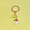 Lindo Llavero Navideño de Dibujos Animados para Uso Diario, Bolso Escolar, Cartera, Colgante de Joyería, Regalo Individual
