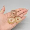 Pedra Olho de Gato Natural Multicolor Fivela da Paz Acessórios DIY Novo Estilo Chinês Corda Trançada Colar Item Popular para Live Streaming Atacado