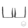 Adecuado para Mazda 04-08 RX-8 piezas de modificación interior fibra de carbono manija de puerta trasera pegatinas decorativas