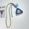 Monedero Ajustable Cruzado Lanyard Largo para Teléfono Móvil Cuerda de Tres Hilos a Juego Color Cuerda Tejida a Mano al Aire Libre para Viajes Anti-Pérdida