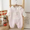 Conjunto de Dos Piezas para Bebé para Salidas de Primavera y Otoño Bata de Luna Llena Ropa para Recién Nacidos Traje para Salida de Bebé Princesa de 100 Días