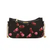 Bolso de Hombro Cruzado de Cereza, Moderno y Único, Bolso de Mujer Simple Texturizado Tipo Bollo, Bolso de Nicho de Moda para el Verano 2026