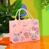 Nueva Bolsa Tote de Fieltro de Dibujos Animados Regalo de Cumpleaños de Alto Valor Bolsa de Regalo de Fieltro Evento Festivo Favor de Fiesta de Fieltro