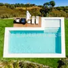 Piscina de Frp Grande Personalizada, Piscina para Adultos ao Ar Livre para Hotel Clube, Piscina de Spa