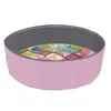 Juego de Piscina de Arena Cassia para Niños Piscina de Juego para Bebés Arena de Juego Tierra de Arena Valla Interior para el Hogar Piscina de Playa Pelota Oceánica