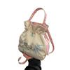 Bolsa de Hada Bordada Artística Estilo Mori Estilo Chino Antiguo Cheongsam Bandolera Bolso de Mano de Lona para Mujer