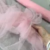 Tecido de Malha de Gaze Névoa de Fada Branco Densa Macia Tecido de Gaze Roupas Decoração de Casamento Fundo para Fotografia Tecido para Foto