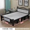 Cama Invisível para Sala de Estudo, Cama Dobrável para Quarto Pequeno, Cama Multifuncional, Cama de Casal para Pessoas de 1,2m, Cama Dobrável Retrátil para Pessoas de 1,5m