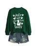 Solo una Chica que Ama Amazon Ebay Estación Independiente Sudaderas Casuales e Interesantes para Mujer Otoño e Invierno