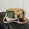 Bolsa de nylon ligera, moderna, versátil, con múltiples bolsillos, bandolera deportiva, con cordón, para parejas, a juego, bolsa de hombro para exteriores