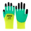 Guantes de Protección Laboral Resistentes al Aceite de Nitrilo Caucho Completamente de Goma Reparación Reparación de Automóviles Resistentes al Desgaste Impermeables Antideslizantes Guantes Antipinchazos