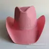 Sombrero de Vaquero Comercio Exterior Americano Sombrero de Paja de Vaquero Tejido a Mano Color en Spray Placa Ligera Sombrero de Paja Listo para Usar para Hombres y Mujeres Sombrero de Vaquero Occidental