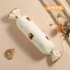 Almohada de Confort para Bebé, Almohada para Dormir de Lado, Almohada de Caramelo, Gasa de Algodón Puro, Extraíble y Lavable, Almohada Cilíndrica Larga Anticolisión