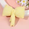 Nuevo Color Caramelo Tela Algodón Cuadros Lazo Zapatos y Calcetines para Niños Accesorios para el Cabello Accesorios de Decoración de Ropa