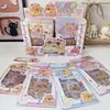 Pacote de Adesivos Sanrio Série 10 Peças para Cadernos e Diários, Adesivos Decorativos Multifuncionais, Adesivos de Desenho Animado PET Transparentes