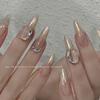 Caramelo Diamante con Forma Especial Joyería para Arte de Uñas Amor Cuadrado Gordo Huevo de Paloma Largo Octagonal Fondo de Punta Decoración de Armadura para Usar Venta al por Mayor