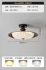 Luz de Pasillo para el Hogar de Espectro Completo Avanzada Estilo Francés Medio y Antiguo Estilo Americano Luz de Dormitorio Entrada de Pasillo Balcón Retro Superior