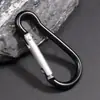 Hebilla de metal para colgar rápidamente en el equipaje, de aleación de aluminio, para montañismo, hervidor de escalada, botella de agua, hebilla de aluminio, hebilla colgante de aluminio de aviación.