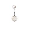 Amazon Explosions 9 Peças Kit de Piercing de Umbigo Piercing de Umbigo Clássico Aço Inoxidável Joia para Body Piercing em estoque Lote