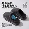 Pantuflas de Algodón para Mujer 2026 Nuevo Estilo Invierno Hogar Felpa Suela Gruesa Soporte de Arco Suaves Antideslizantes Silenciosas Cálidas
