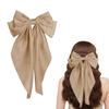 Venta caliente transfronteriza Yang Zi mismo estilo gran lazo de cinta retro horquilla súper hada elegante horquilla de resorte accesorios para el cabello