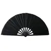 Abanico de Tai Chi, Abanico de Kung Fu, Abanico de Artes Marciales para Niños y Adultos, Hueso de Bambú Plástico Rojo Abanico de Baile