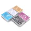 Láser Láser Depuración Lámina Metálica Aluminio Tarjeta en Blanco Color Imitación Oxidación Se Puede Grabar con Logotipo Tarjeta de Presentación Metálica