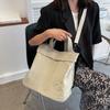 LULU Bolso del Mismo Estilo de Gran Capacidad para Mujer, Casual, a la Moda, Ultraligero, de Tela de Nailon, Bolso de Mano, Bolso de Hombro para Estudiantes