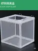 Red de Aislamiento para Acuario, Caja Tanque de Peces Temporal, Caja con Rejilla para Poner Huevos, Incubadora, Caja Red de Separación para Alevines de Pez Dorado y Peces Pequeños