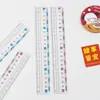 Regla Más Vendida del Fabricante Regla para Miopía con Líneas Onduladas para Estudiantes de Primaria 20cm15cm Escala Digital Grande Regla Transparente
