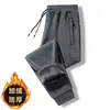 Pantalones Casuales Sueltos de Terciopelo Ancho para Otoño e Invierno Tallas Grandes para Hombres Joggers para Hombres Pantalones de Chándal Versátiles para Hombres