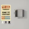 Nicho de acero inoxidable 304, almacenamiento empotrado estilo TikTok para pared de baño con estantes escalonados, nicho empotrado metálico acabado