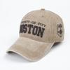 Sombrero de Mujer Primavera y Verano Lavado Viejo Letra Bordada Top Suave Gorra con Visera Gorra de Béisbol para Hombre para Ocio al Aire Libre Protección Solar