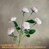 Flores Artificiais com 6 Cabeças, Rosas Pequenas Multi-Cabeças, Decoração de Salão de Casamento, Arranjos de Flores Artificiais, Decoração de Parede de Fundo, Decoração de Casa, Exportação