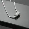 Collar para Hombre Acero de Titanio No se Desvanece Simple Versátil de Gama Alta Collar para Mujer Personalizado Popular Accesorios Venta al por Mayor
